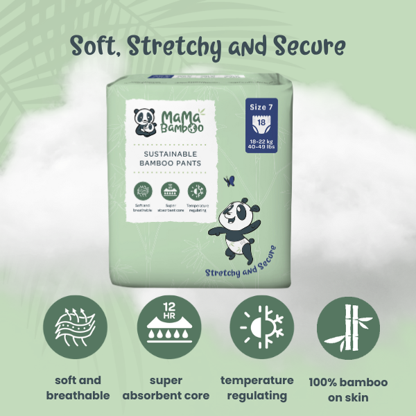 Bamboo Eco Pull-Up Nappy Pants