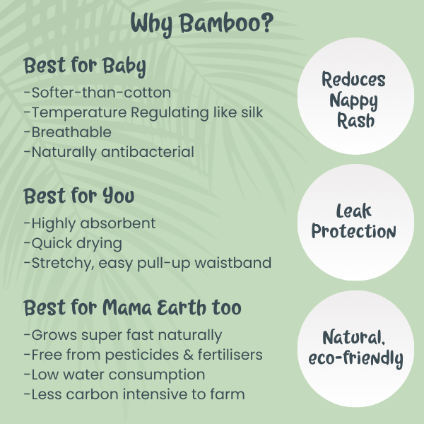 Bamboo Eco Pull-Up Nappy Pants