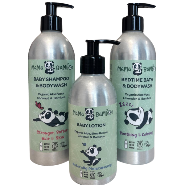 Organic Bathtime Gift Set