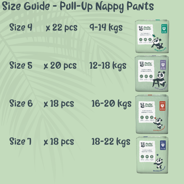 Bamboo Eco Pull-Up Nappy Pants