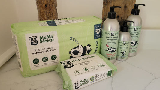 Gentle Care with Bamboo Extract: Nature’s Touch for Baby Skin & Hair