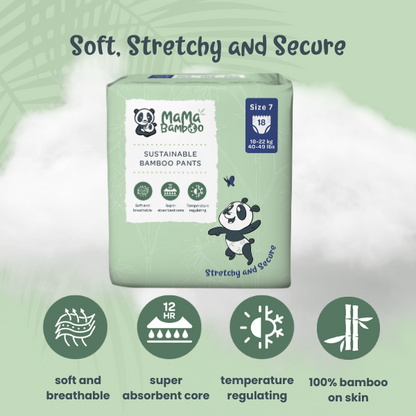 Bamboo Eco Pull-Up Nappy Pants