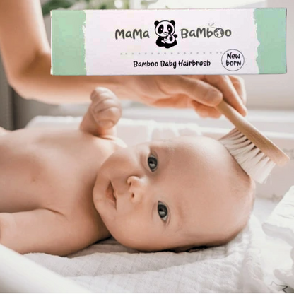 Mama Bamboo Baby Hairbrush DS
