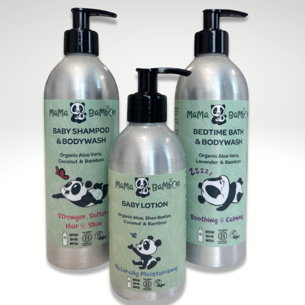 Organic Aloe Vera and Silica-Rich Bamboo Babycare