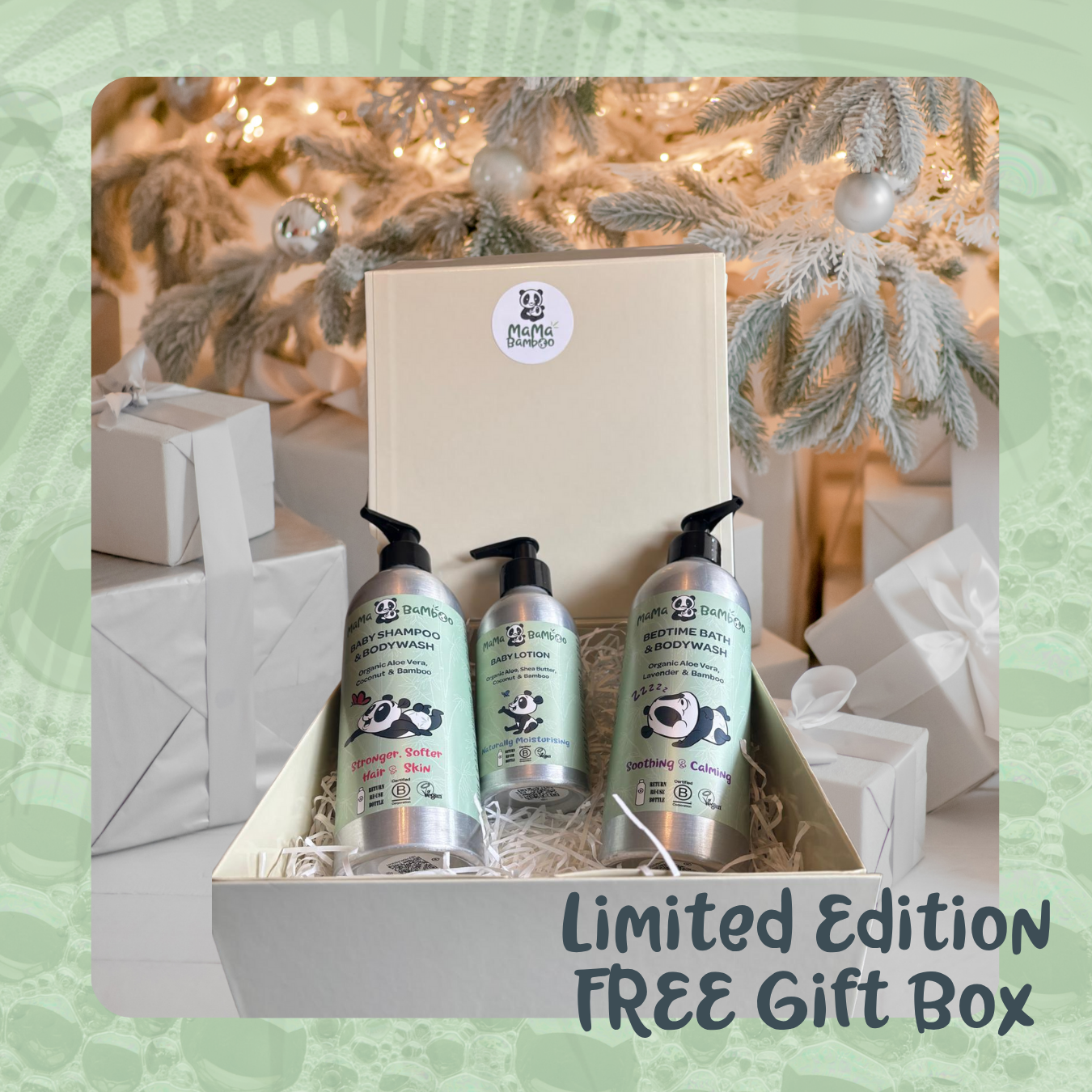 Organic Bathtime Gift Set
