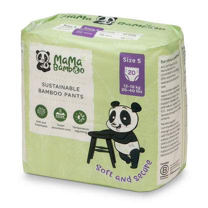 Mama Bamboo Sustainable Nappy Pants DS
