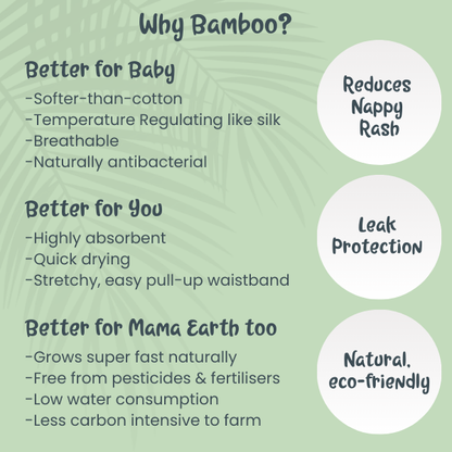 Bamboo Eco Pull-Up Nappy Pants