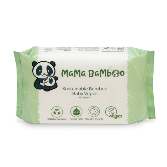 Mama Bamboo Sustainable Baby Wipes DS