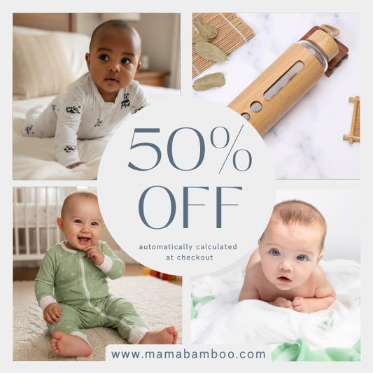 50% OFF SPRING SALE - calculated at checkout