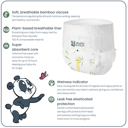 Wholesale Sustainable Bamboo Nappy Pants